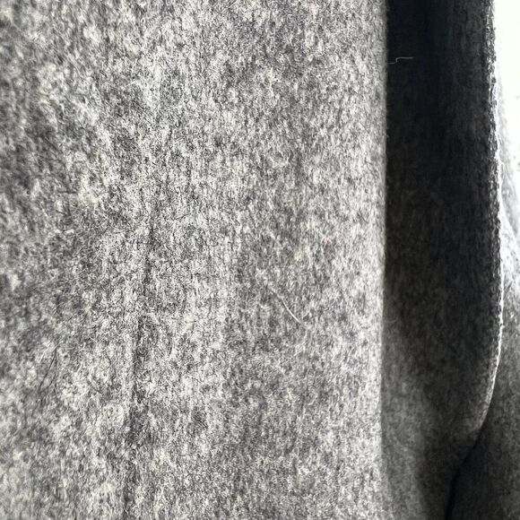 Vintage LANVIN Mens Grey CAMEL HAIR Classic Fit Sport Coat Blazer Jacket Size 48 - Picture 12 of 13